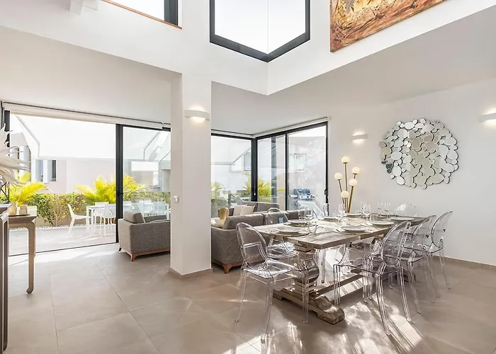 Alisios Golf Luxury Tenerifesummervillas Heated Pool 阿德耶